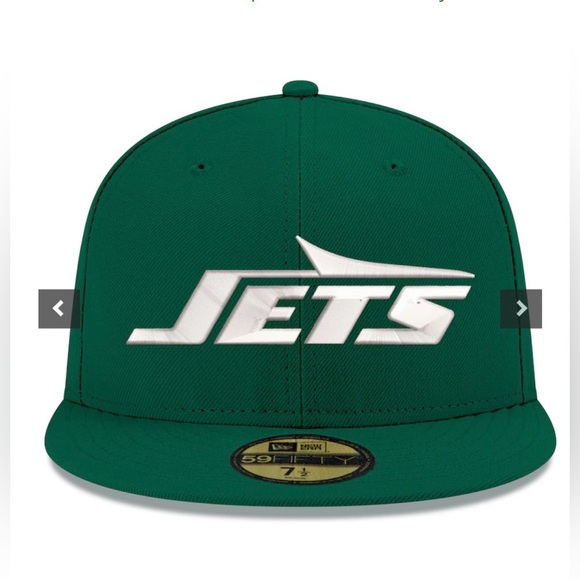 NFL Shop New York Jets New Era Omaha 59FIFTY Fitted Cap - Picture 3 of 4